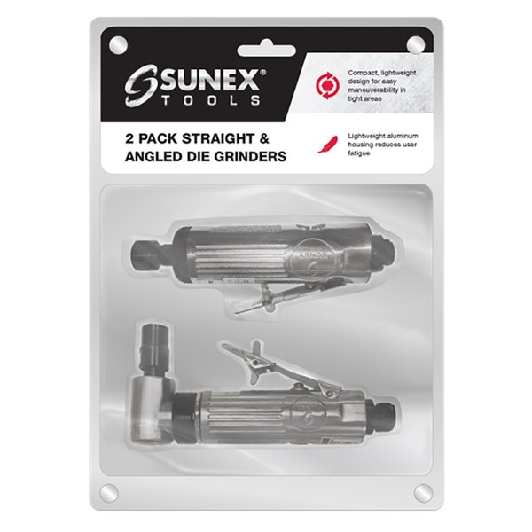 Sunex 2 Pack Die Grinder Set SUNSX2PK